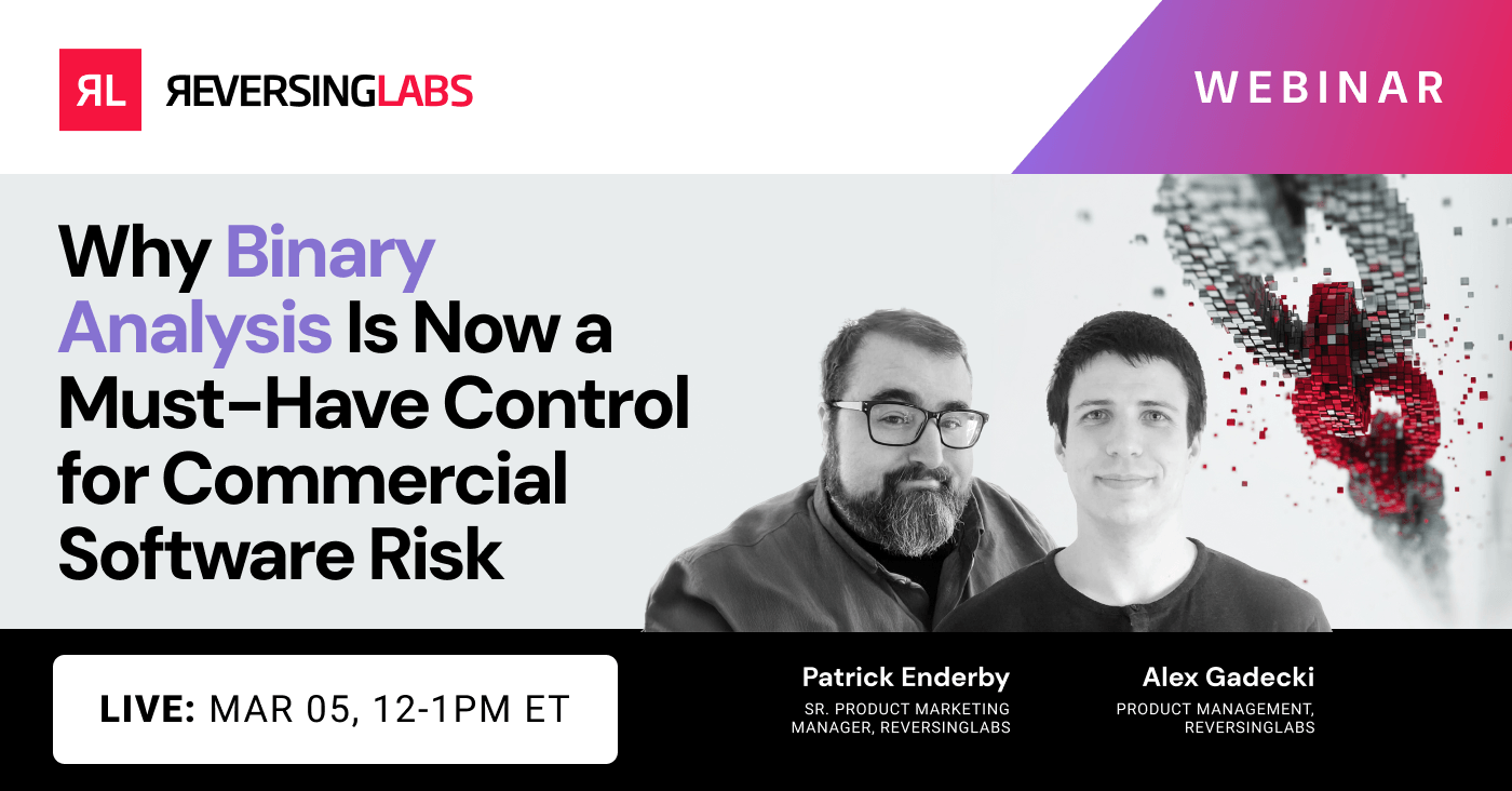 Why Binary Analysis Is Now a Must-Have Control for Commercial Software Risk