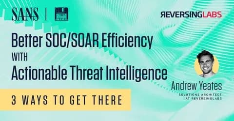 soc/soar efficiency