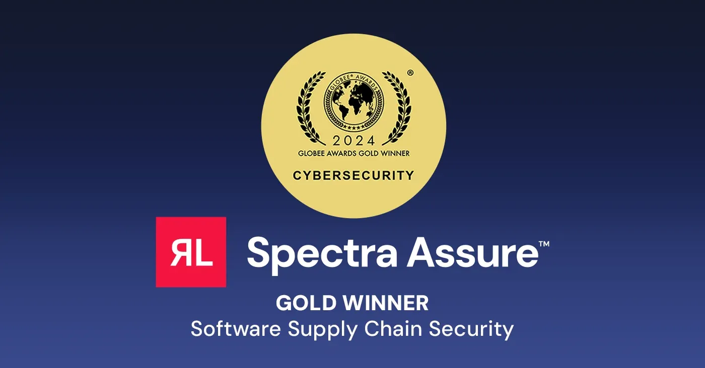 gold winner badge globee awards for spectra assure