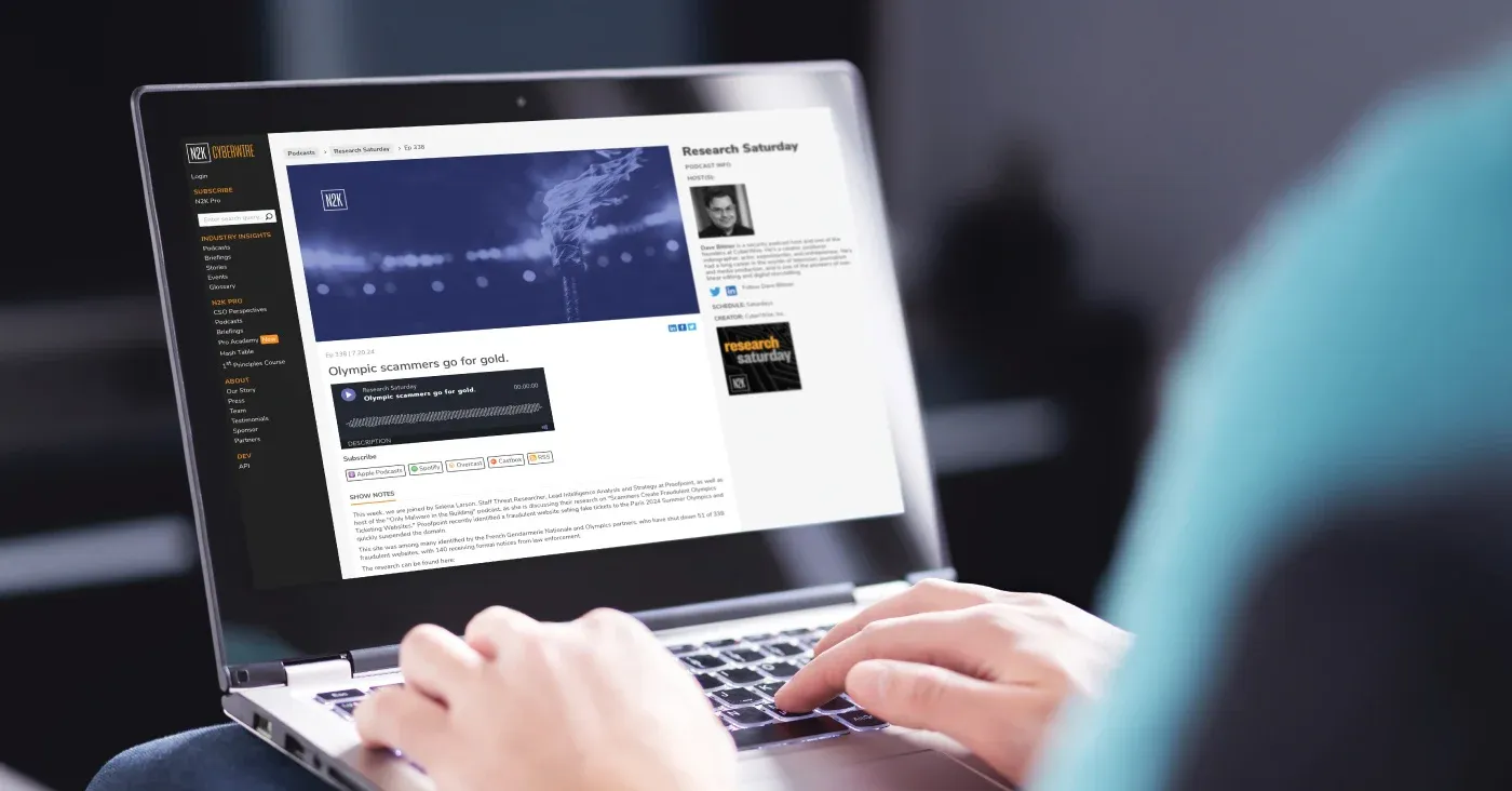 laptop screen displaying headline and subtitle of this article