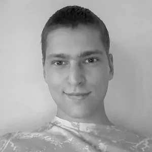 Petar Kirhmajer black and white headshot