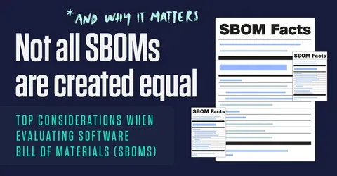 sboms not created equal
