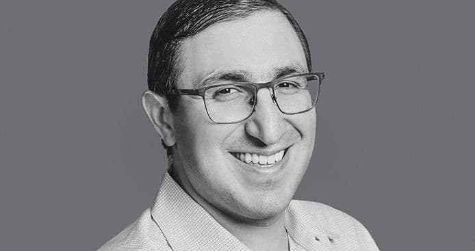 Scott Lambert headshot in black and grey