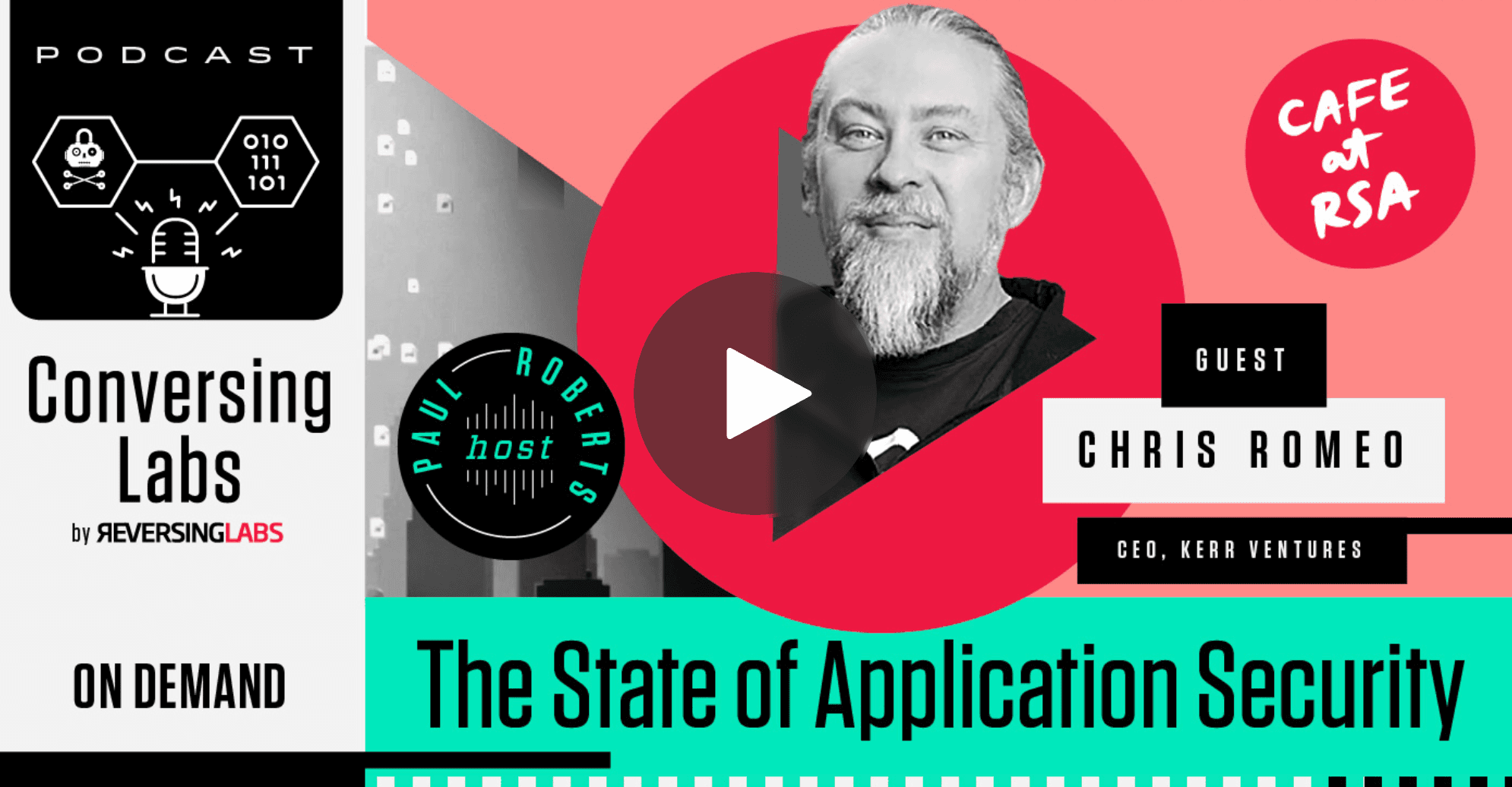 the state of application security podcast title card