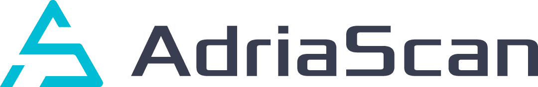 adriascan logo blue icon