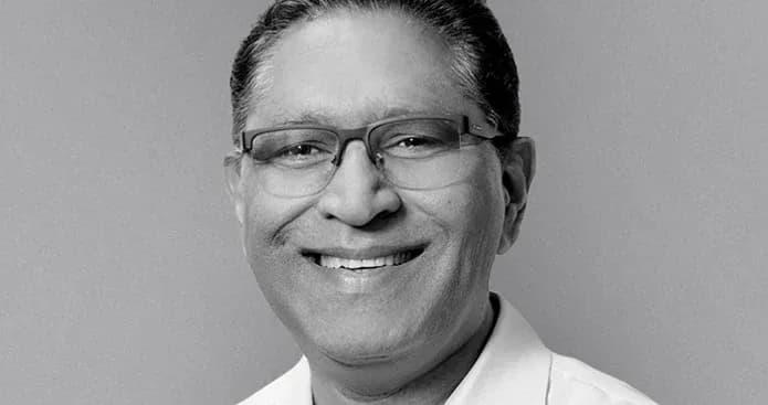 Angiras Koorapaty headshot in black and grey