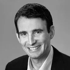 paul roberts headshot black and white