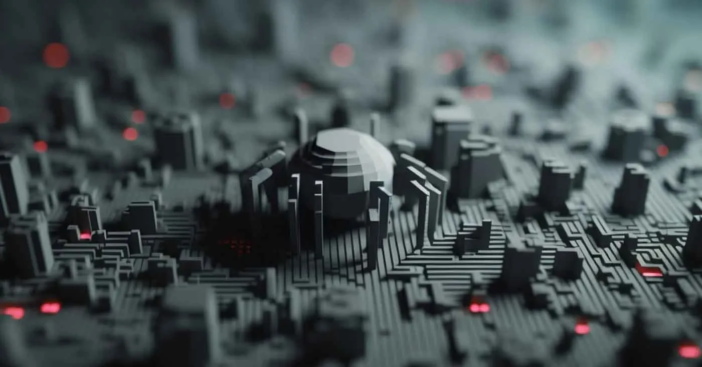 abstract cityscape