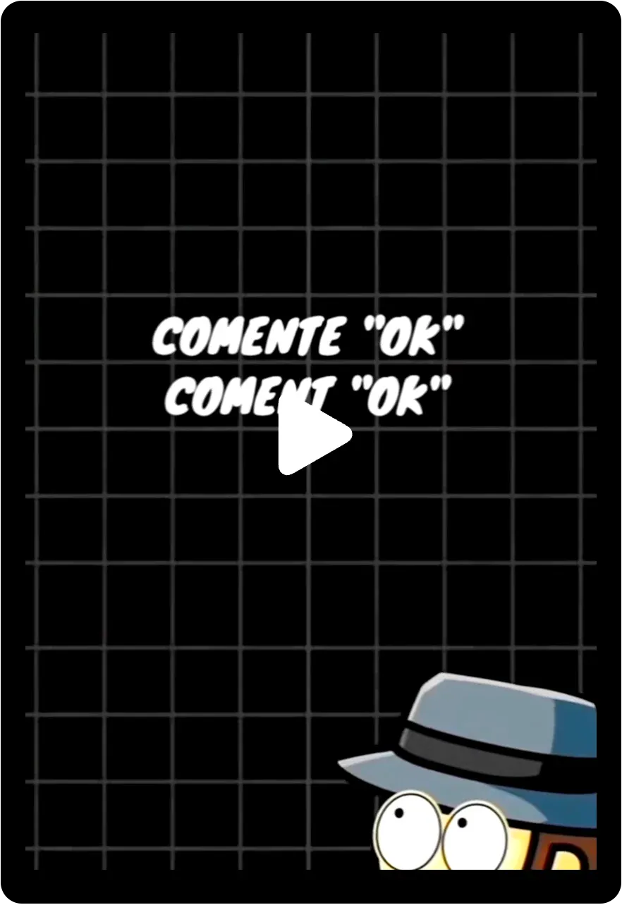 Screenshot of video encouraging users to comment “ok”.