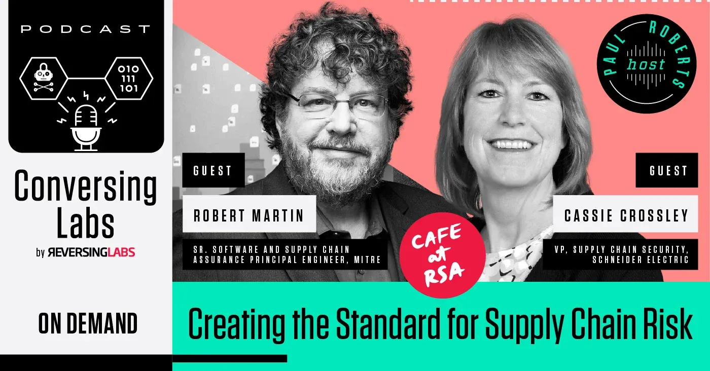 conversinglabs podcast card creating the standard for supply chain risk