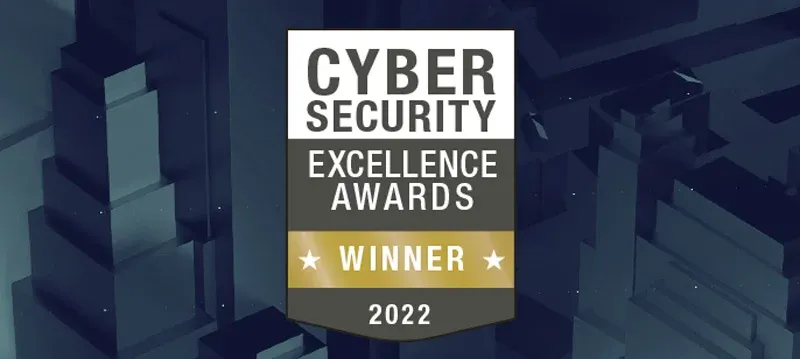 Cybersecurity Excellence Awards 2022 Gold Winner