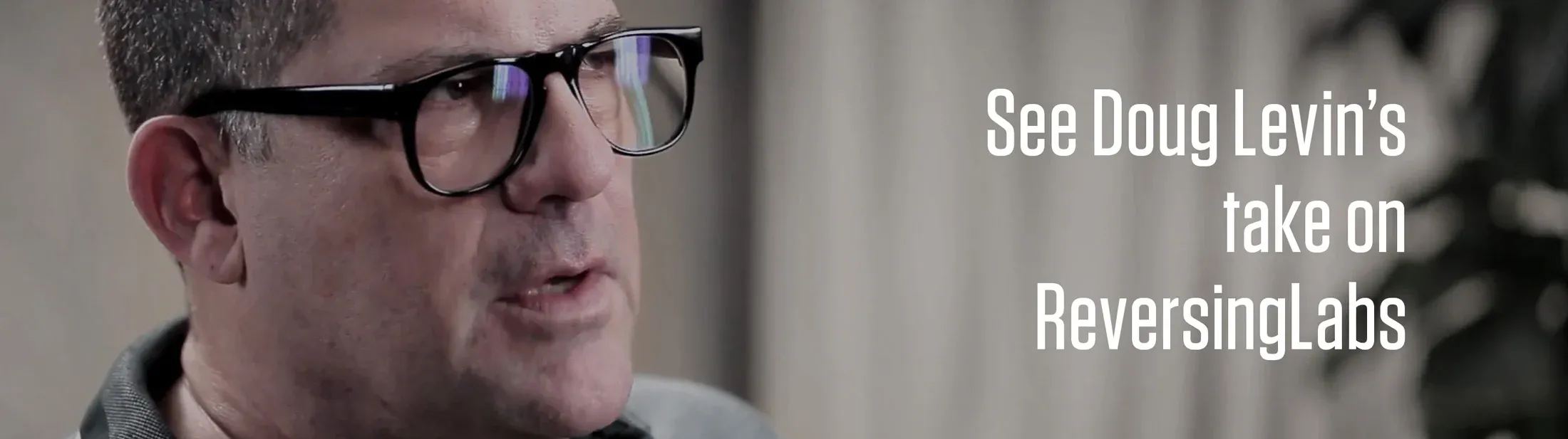 Video thumbnail: Doug Levin on ReversingLabs