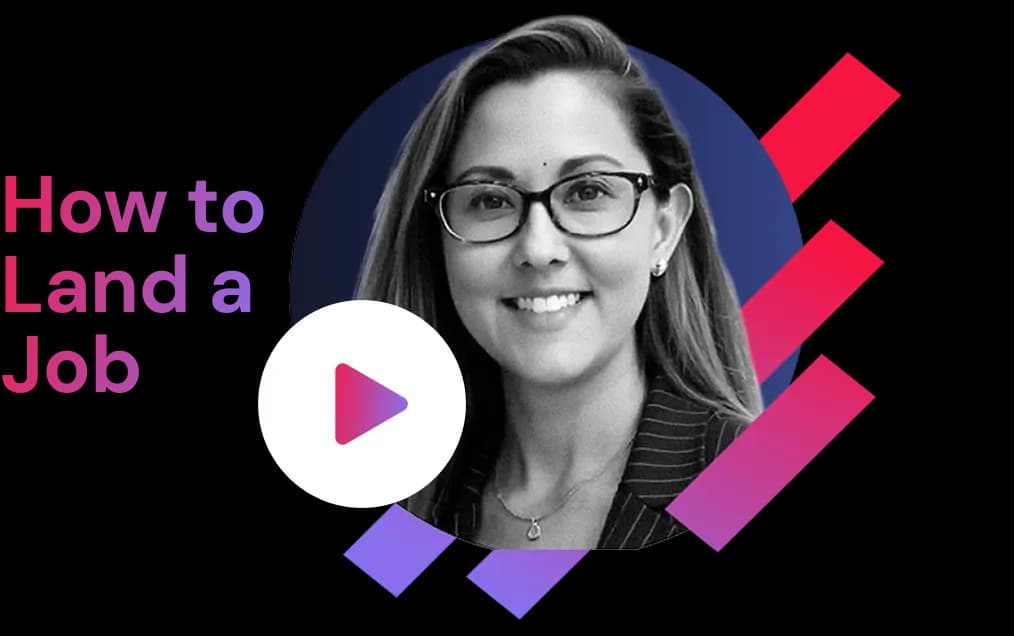 how to land a job video CTA