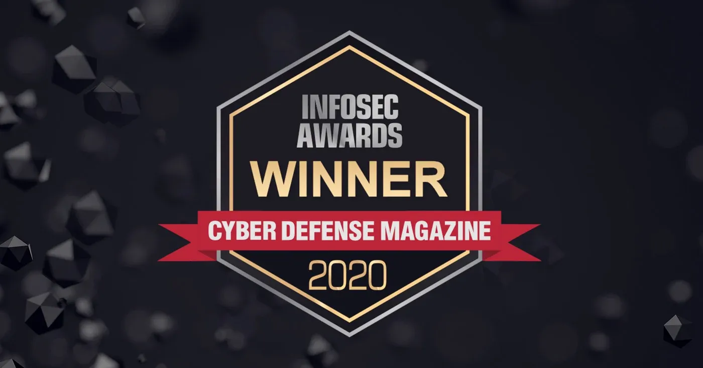 infosec awards winner 2020 badge