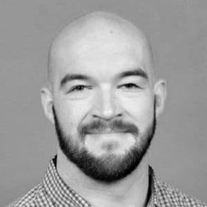 joe coletta black and white headshot