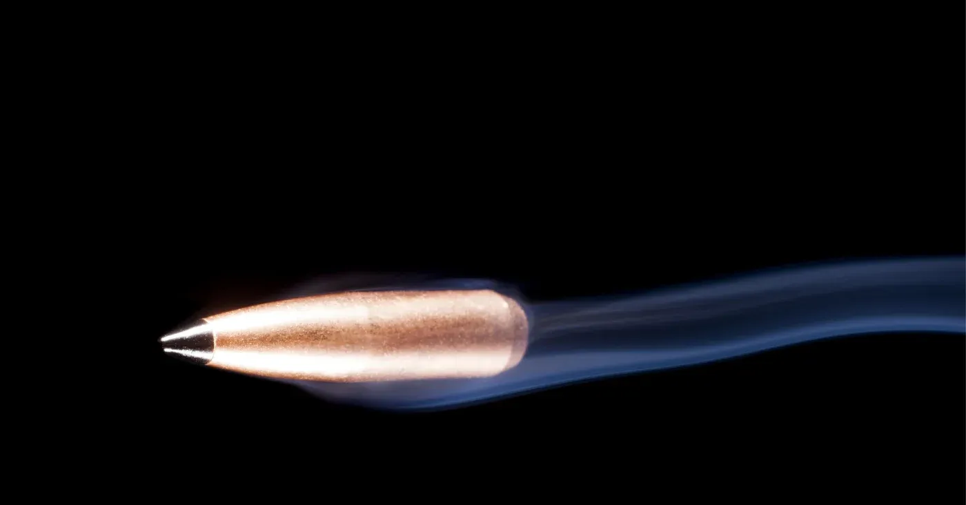 bullet whizzing through air