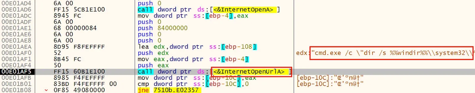 Figure 23: Not a URL