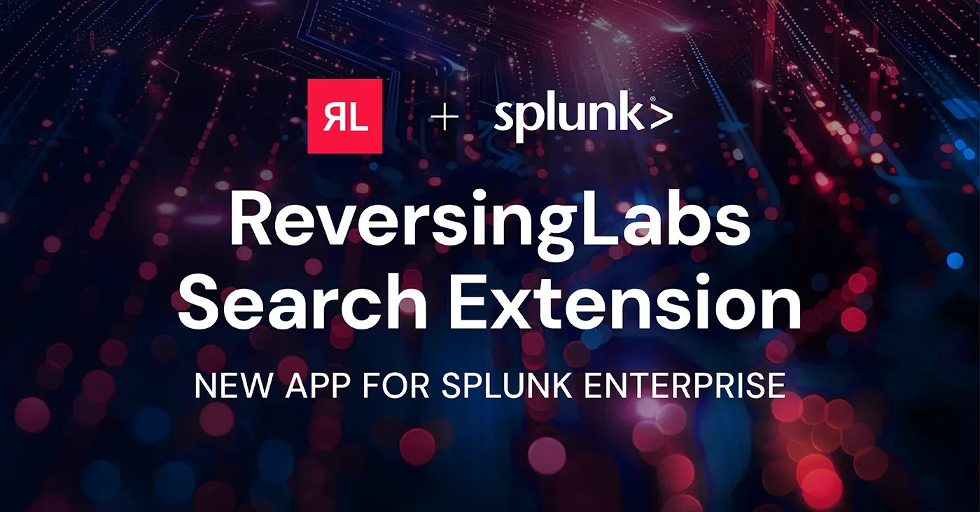RL splunk enterprise search extension announcement