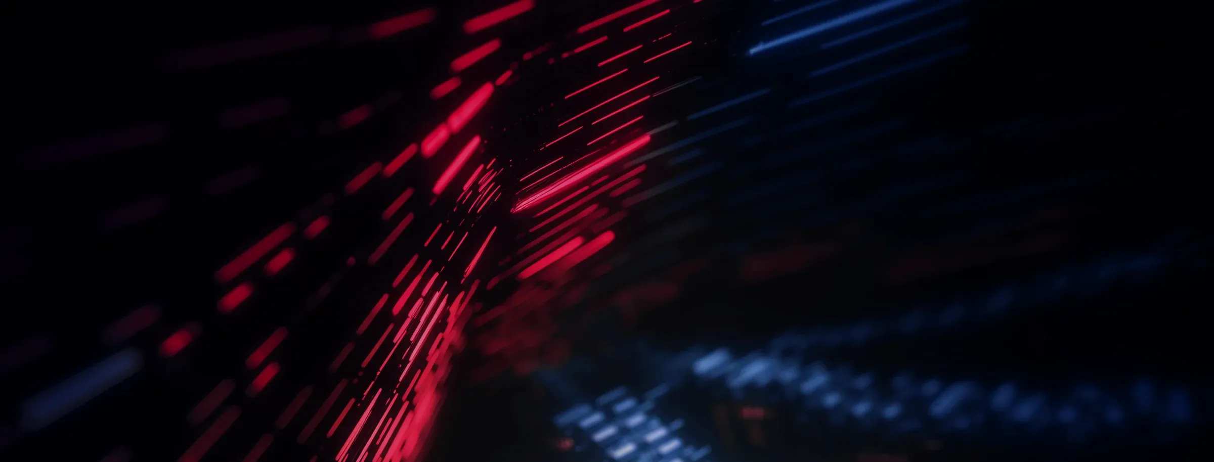 red horizontal lights