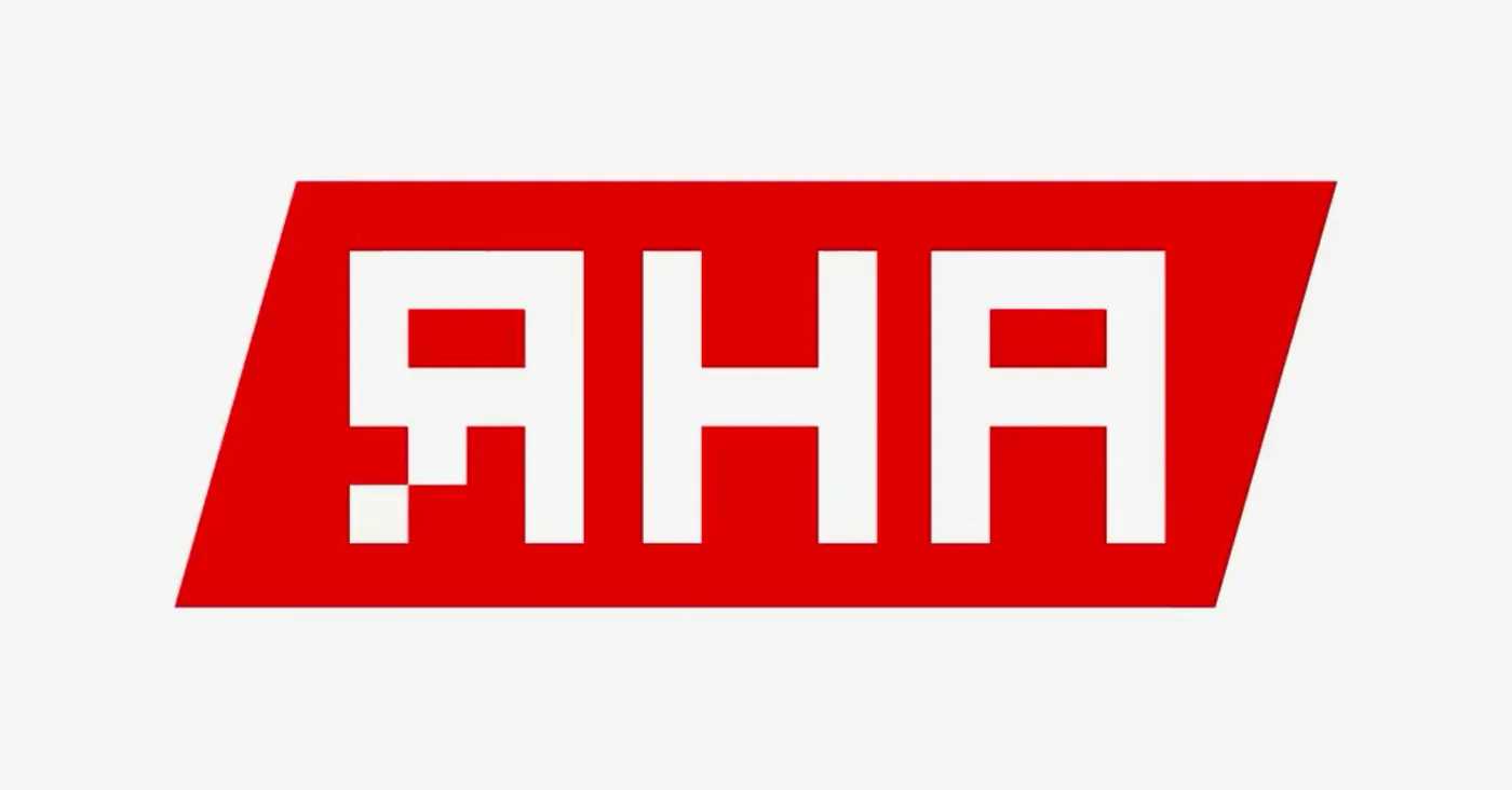 pixelated initials RHA