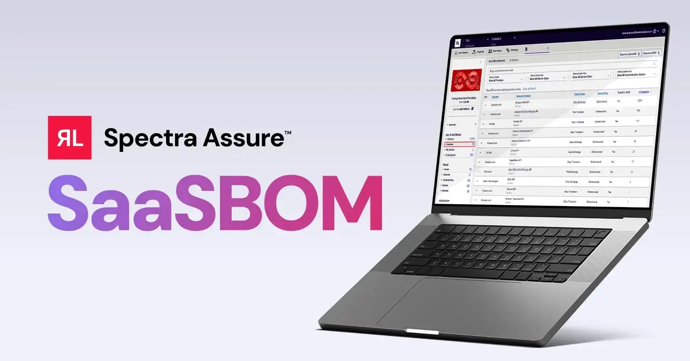 spectra assure saasbom laptop