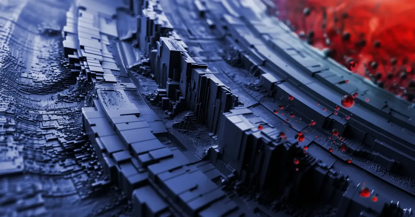 plastic textured curve