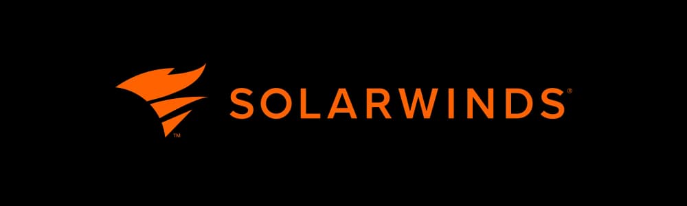 solarwinds logo orange text