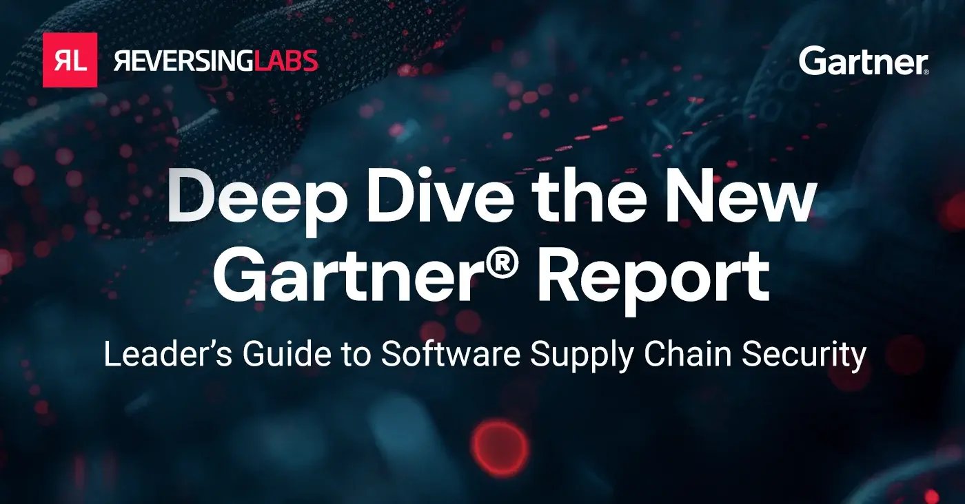 Gartner® Report: Leader’s Guide to Software Supply Chain Security