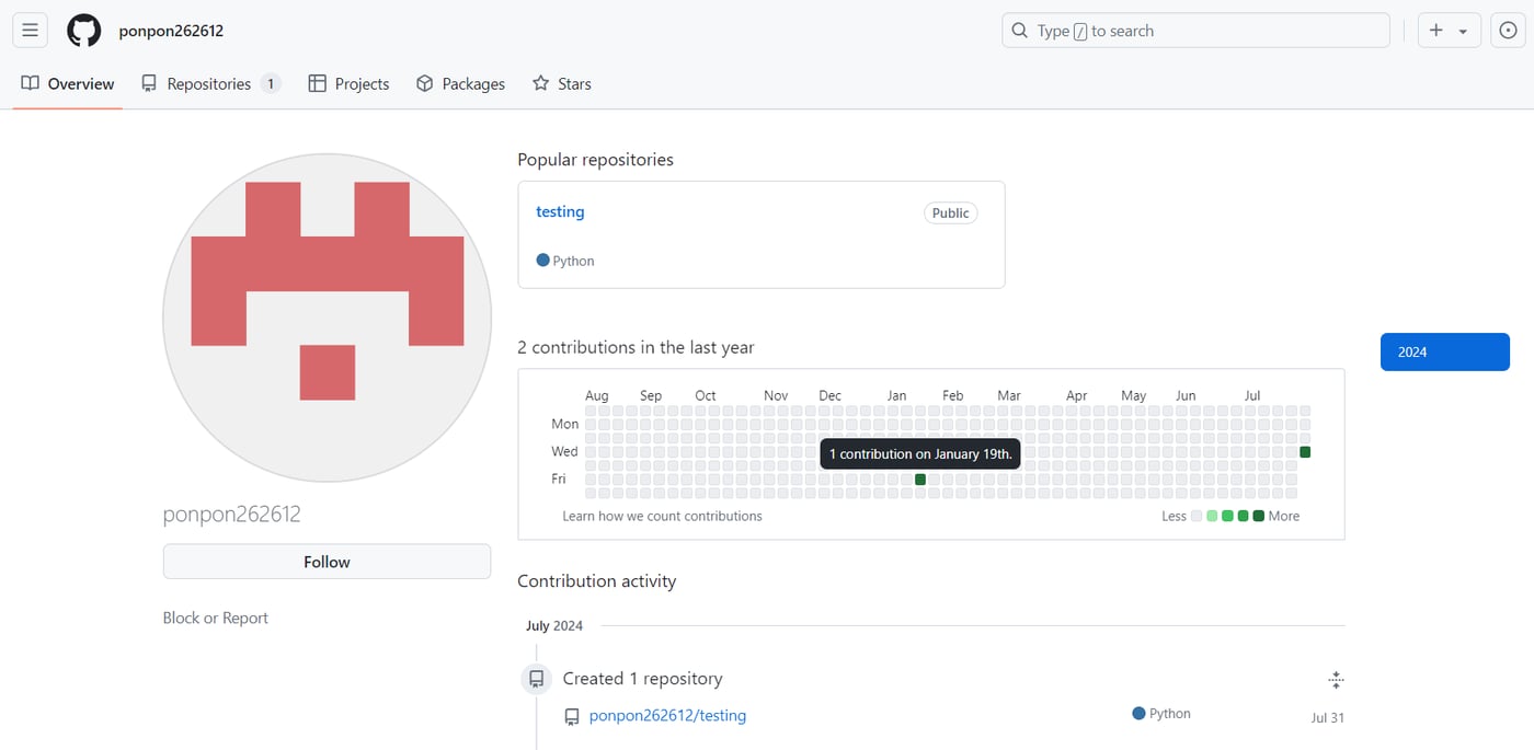 Newly published GitHub repository containing the same malicious code