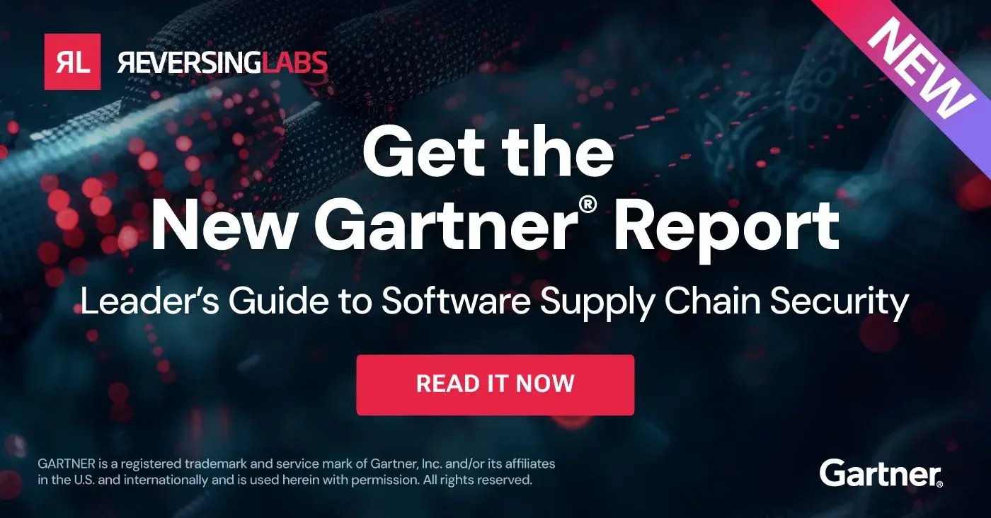 ReversingLabs Data Mentioned by Gartner® in its Leader’s Guide to Software Supply Chain Security