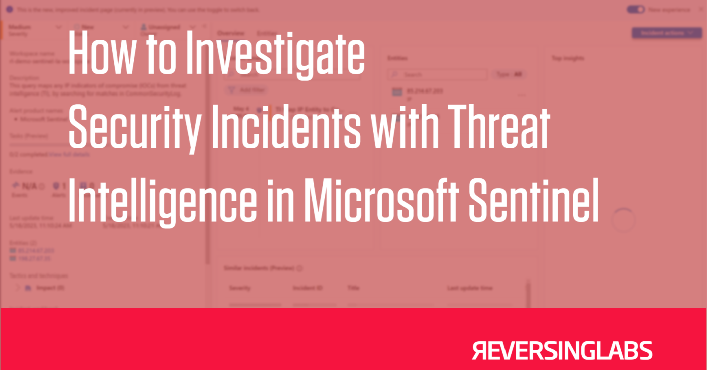 How To Investigate Security Incidents With Threat Intelligence In ...