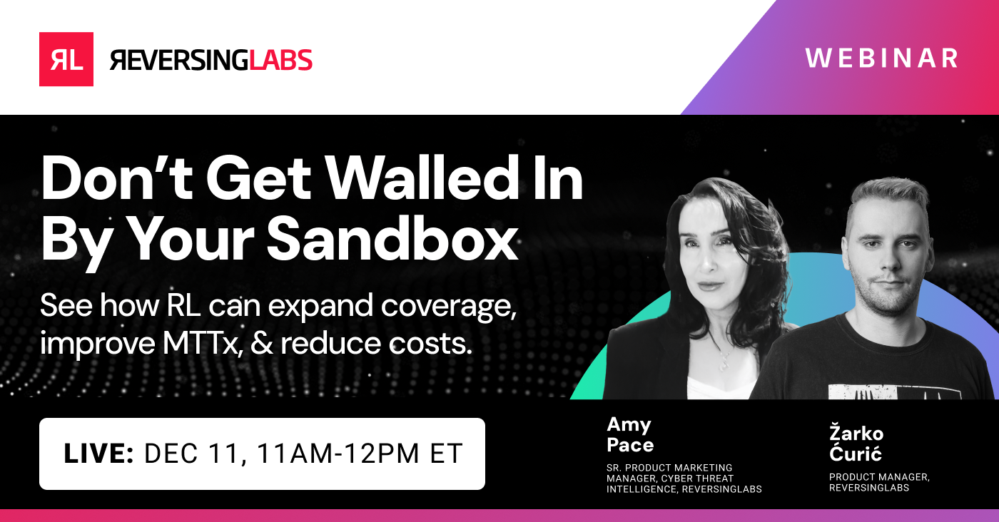 Webinar: Don’t Get Walled In By Your Sandbox