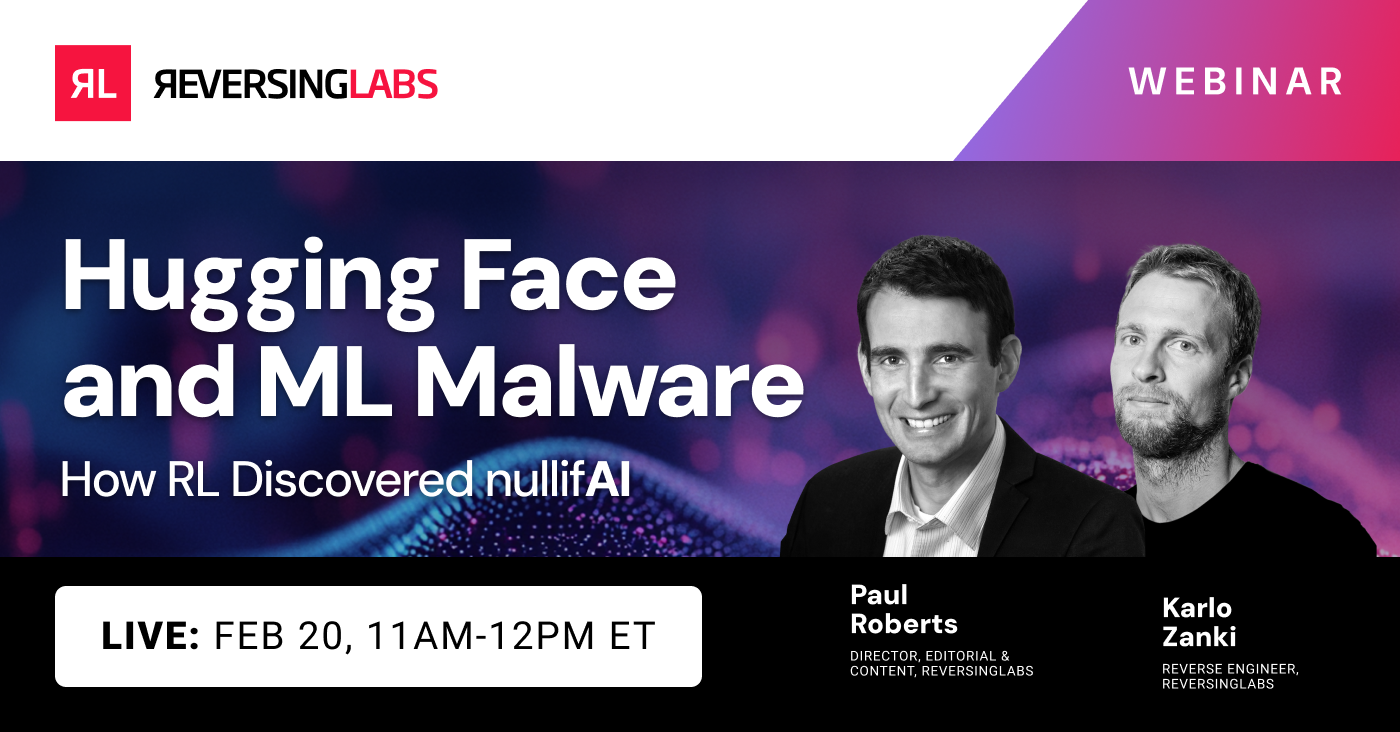 Webinar: Hugging Face and ML Malware