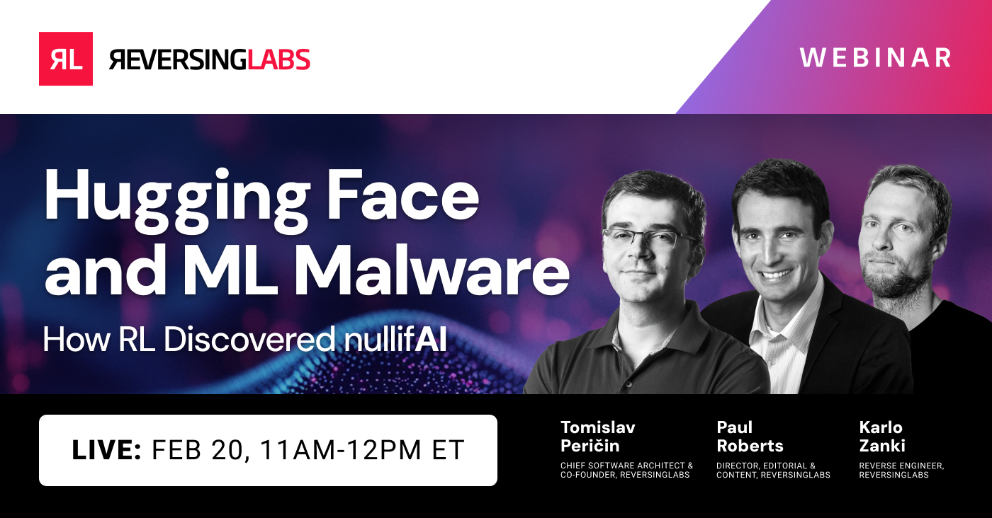 Webinar: Hugging Face and ML Malware