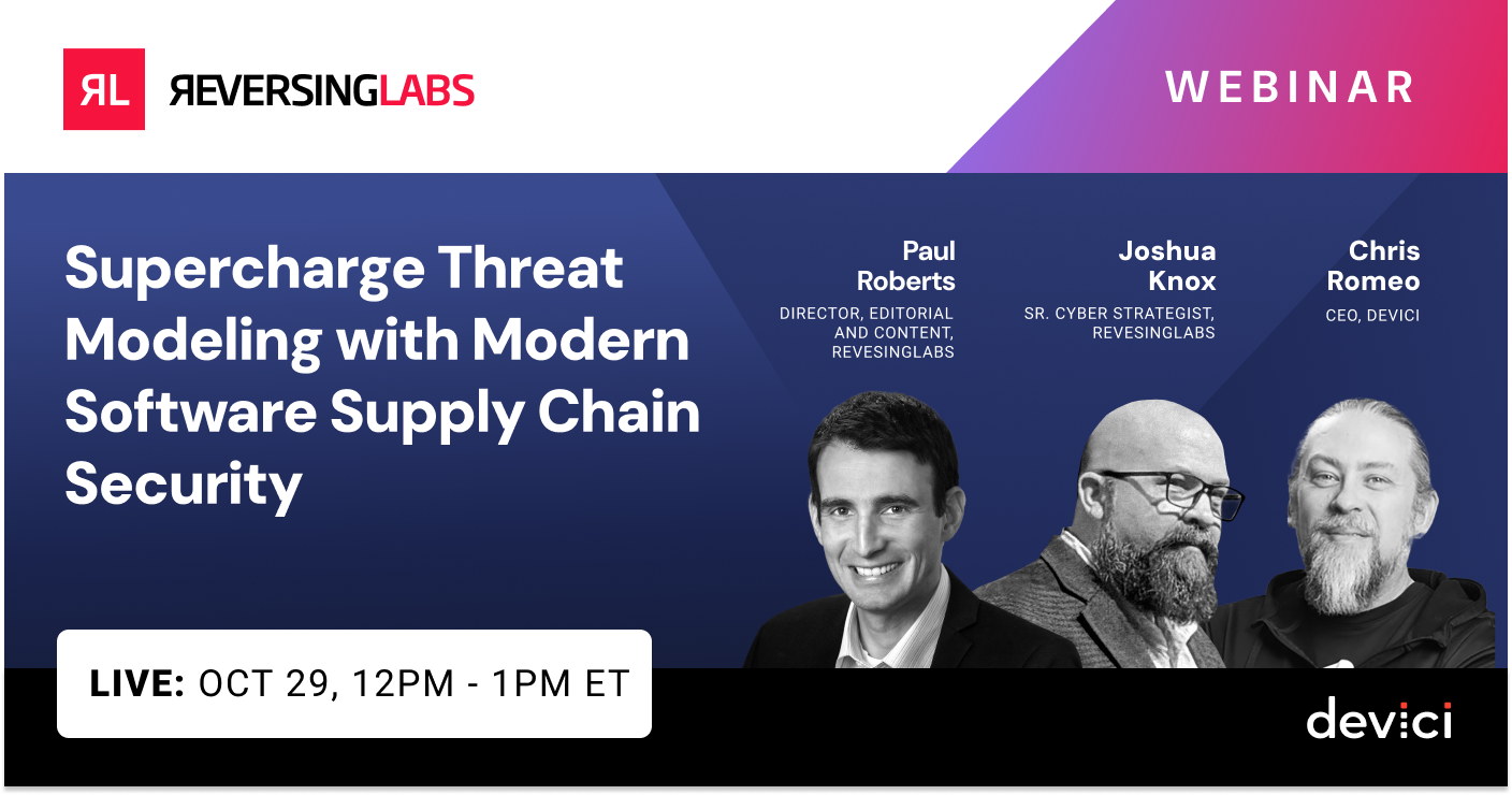 Webinar: Supercharge Threat Modeling with SSCS