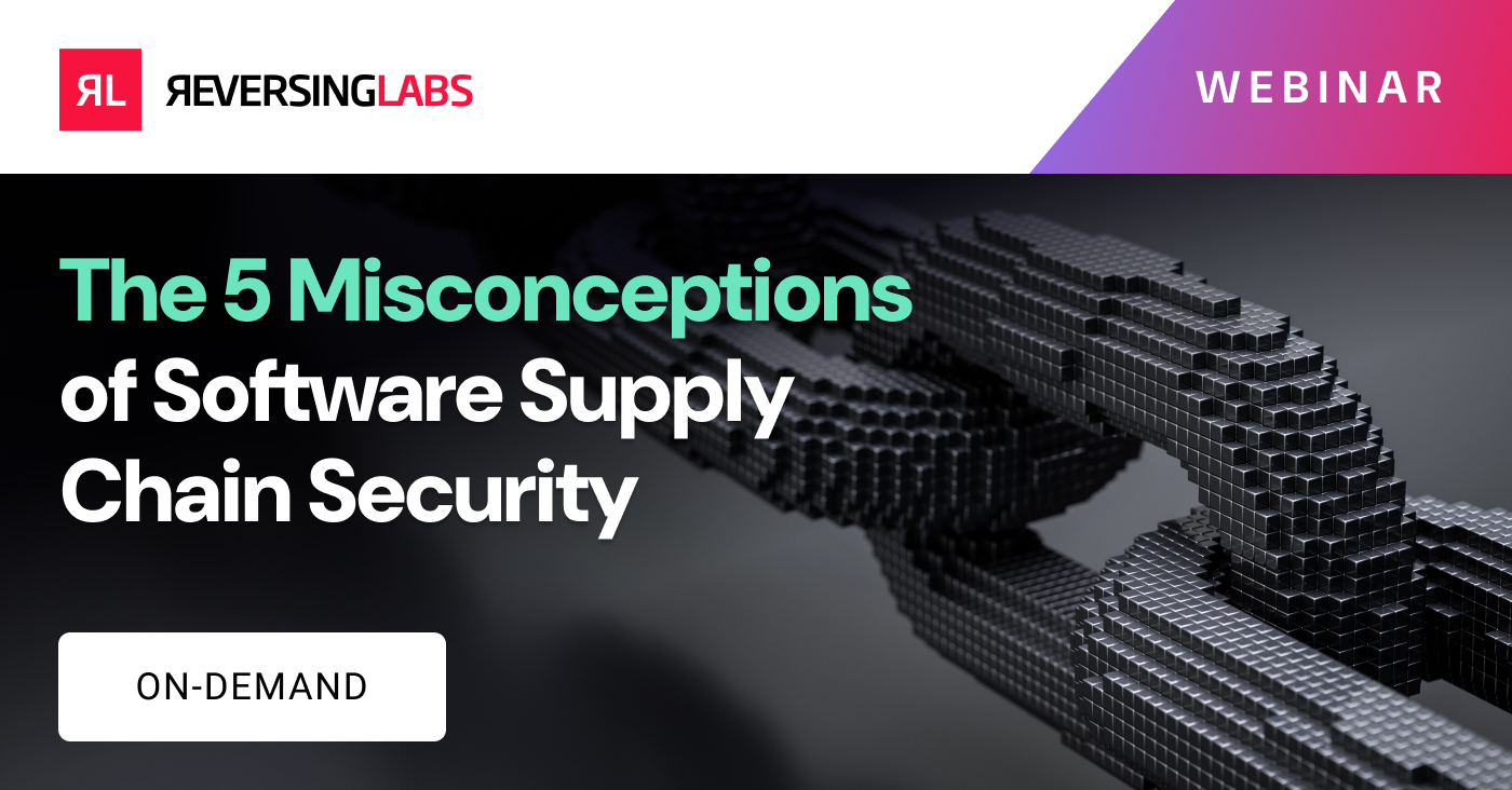 On Demand: The 5 Misconceptions of Software Supply Chain Security