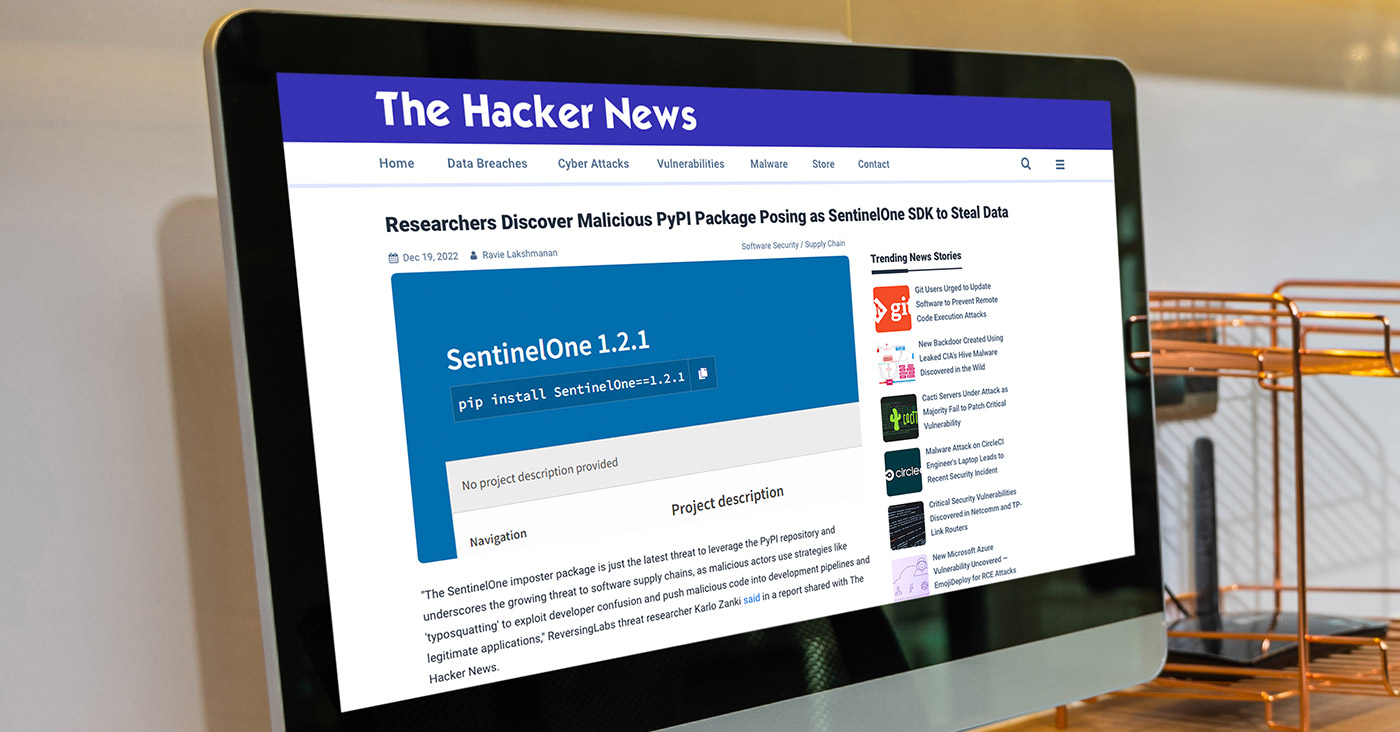 The Hacker News: Researchers Discover Malicious PyPI Package Posing As ...